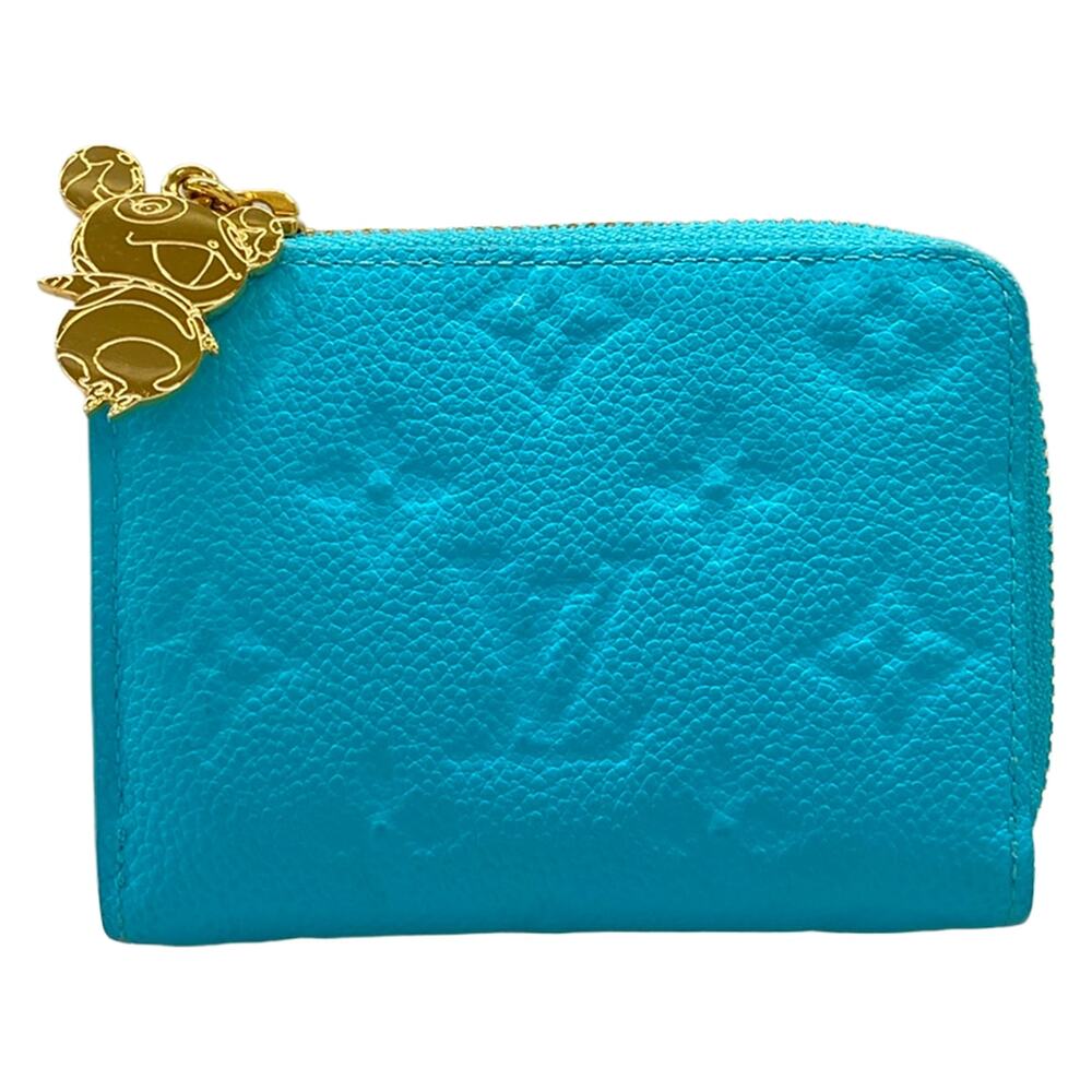 Louis Vuitton LV x TM Portofoil Noah Compact Monogram Empreinte Coin Case M13801